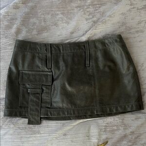 MimChik Grey Mini Skirt